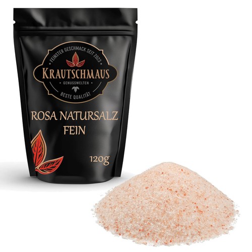 120g rosa natursalz fein - 120g,