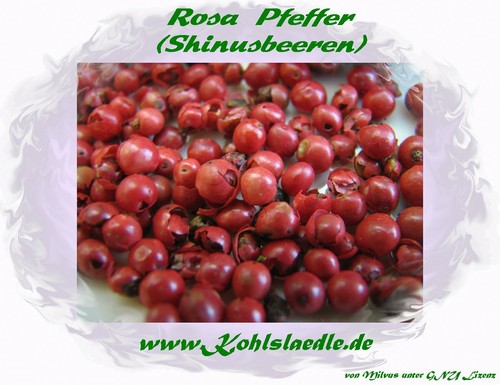 Pfeffer rosa schinusbeere - "pfeffer,,