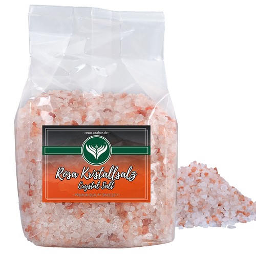 Kristallsalz grob 1kg - –, rosa