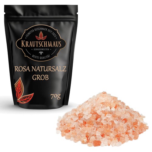 70g rosa natursalz grob - rosa,