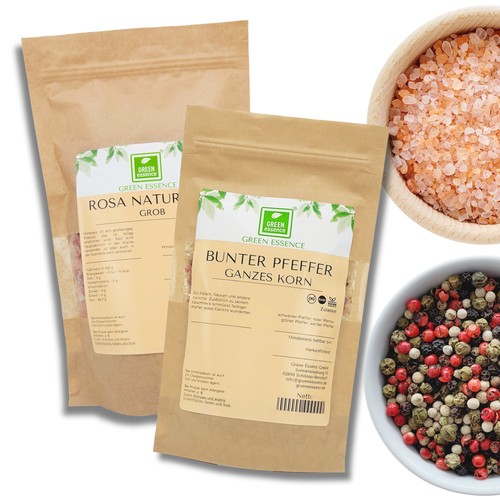 Pfeffer und salz für mühle - und,