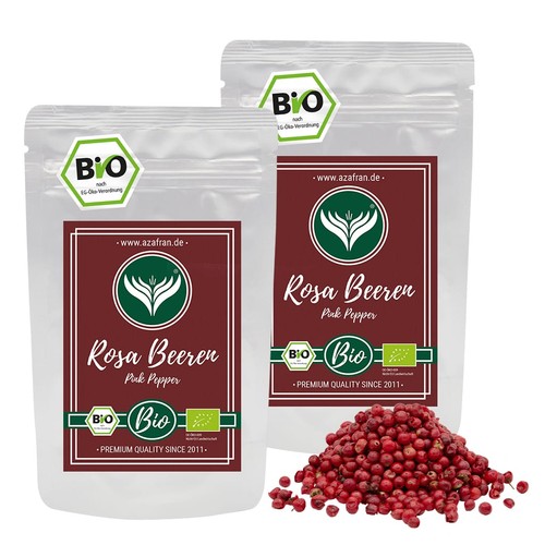 Bio rosa pfeffer ganz 500g - ganz, –