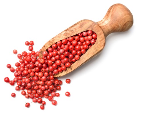Roter pfeffer rosa beeren - roter, pfeffer,