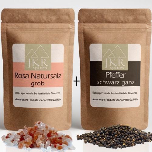 500g rosa natursalz grob - 500g,